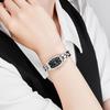 Fashion Quartz Watches for Women Slim Metal Band Bracelet Watch Elegant Simple Dial Dress Wristwatch Gifts for Mom Wife Birthday Anniversary