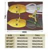 Lemongrab Unacceptable Flannel Blanket Spring Warm Soft Throw Blanket for Kids Adult Home Decor Graphic Bedspread Sofa Bed Cover