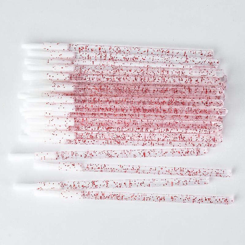 50/100Pcs Nylon Eyelash Brush Disposable Mascara Lip Glossy Wand Microbrush Applicator Lashes Extension Accessories Makeup Tools