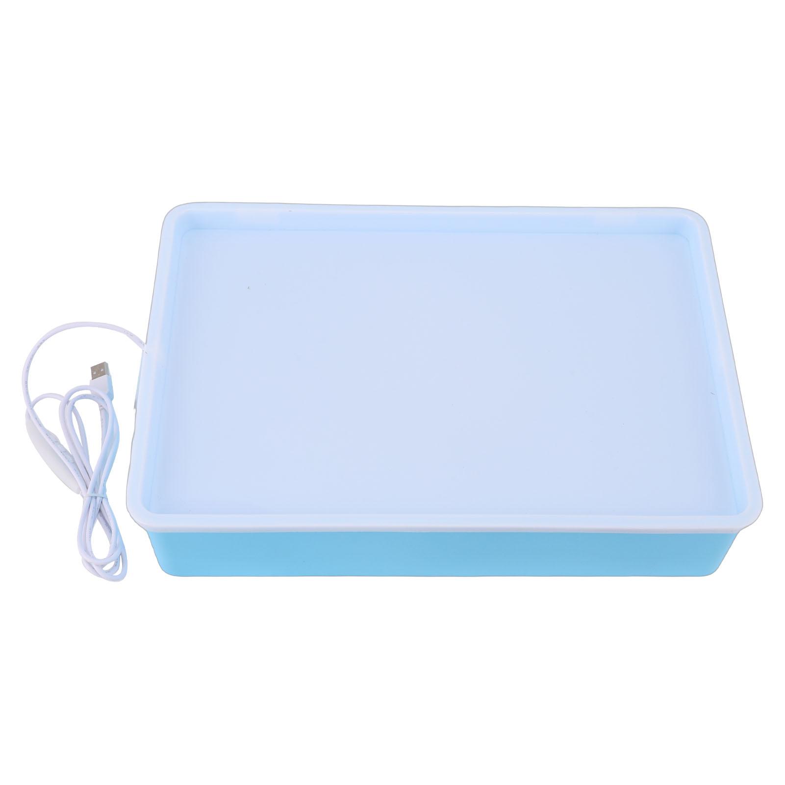 

Световой стол для песочной живописи Портативный светодиодный сенсорный стол Стол для рисования песком для классных занятий Обучение Активности Яркий Многофункциональный Образовательный To