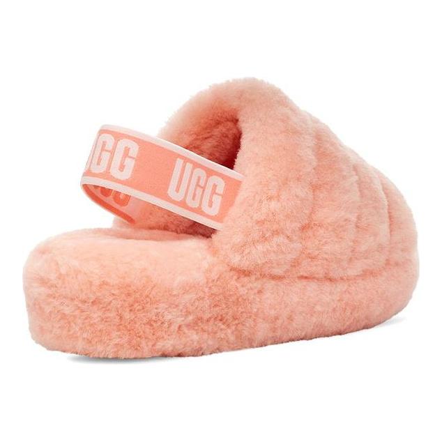 UGG FLUFF YEAH Slide Stylish Sandal Women's Beverly Pink 1095119-BYPN