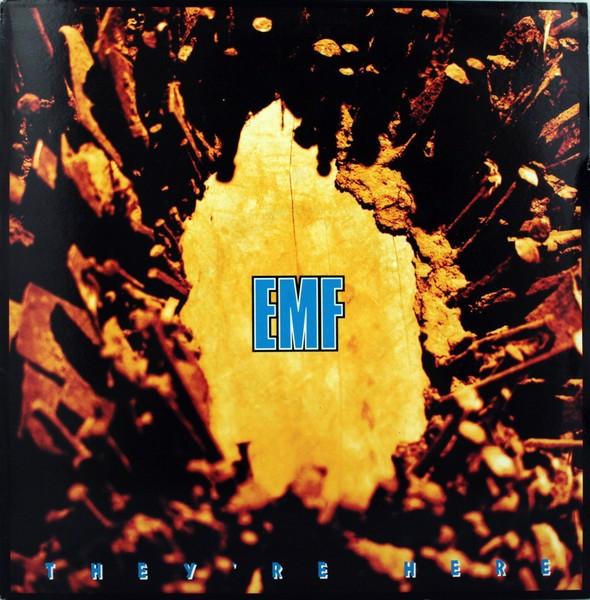 

12-дюймовая пластинка EMF Theyre Here 12R6321 Parlophone 1992 UK Танцевальная Электроника Б/у