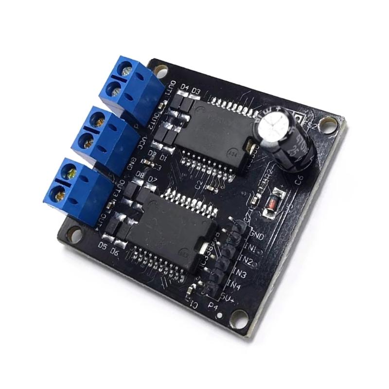 MC33886 4-Wege-Ausgang Roboterauto 6,5-24V Motor Schrittmotor Treiber Motor Ventile Modulplatine Motor Treiber Modul für Robotik