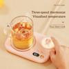 Cup Warmer Heat Beverage Mug Mat Keep Drink Warm Heater Heating Coaster Pad for Coffee Milk Tea 220V 20W 3 Gear