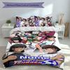 3pcs Custom Name Captain Tsubasa Dream Team Set,Includes 1 Duvet Cover and 2 Pillowcases,All-season Bedroom Decor