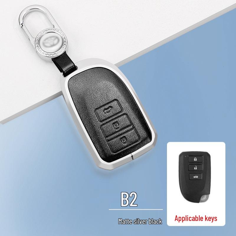 FAW Toyota Key Case for Highlander, RAV4, Corolla, C-HR, IZOA & Crown - Car Key Cover & Shell