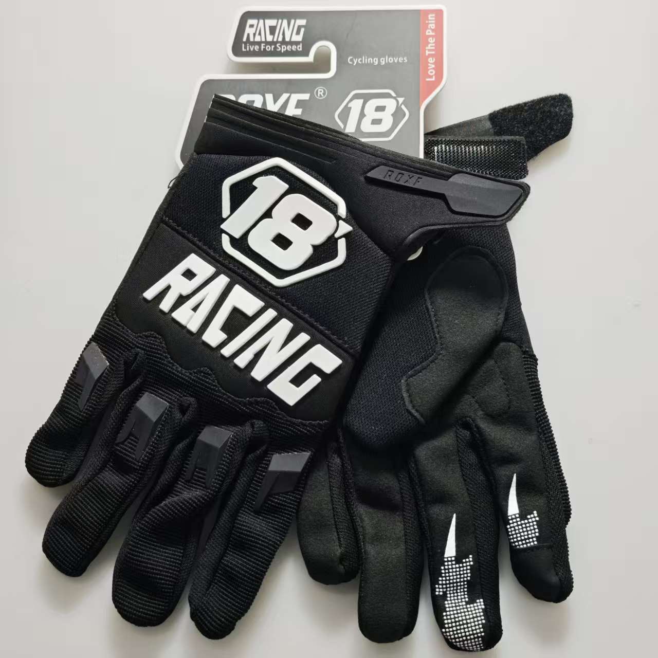 Full Finger Protective Cycling Gloves Unisex for Motorcycle MTB ATV Bicycle Riding S