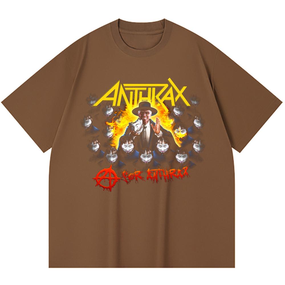 230 g/m² 100% Baumwolle Heavy Metal T-Shirt Rockband Beliebte Musik Druck Unisex Schweres Baumwoll-T-Shirt