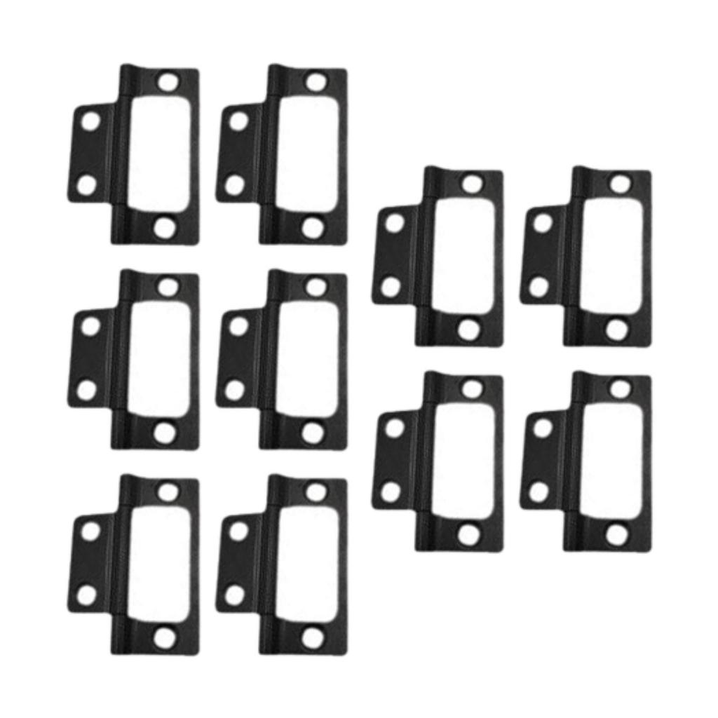 10 Pieces Door Hinges Hardware Iron Easy Installation Rotation Accessories for Living Room Bedroom Wooden Doors Farmhouse