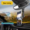 Telescopic Suction Cup Phone Holder with Quick Release for Car Dashboard