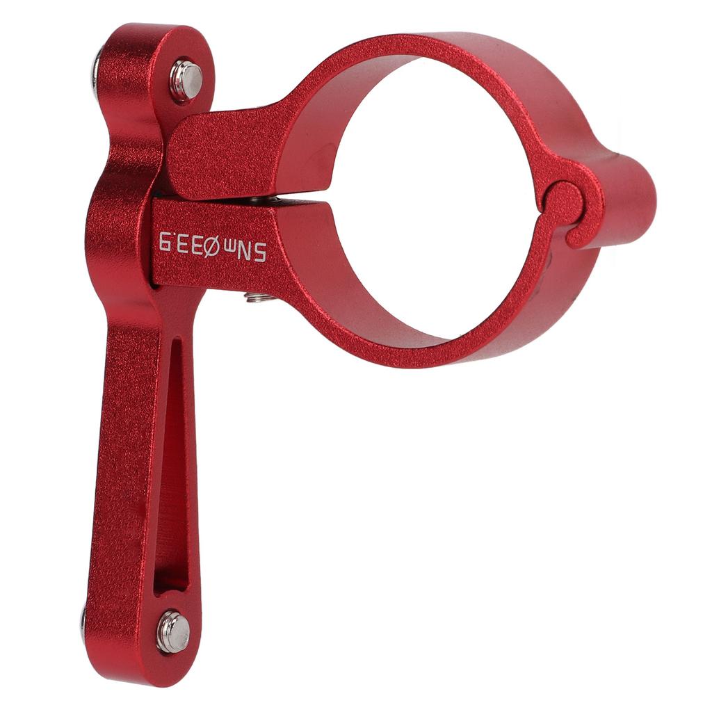 Bicycle Water Cup Holder Base 33.9mm Aluminum Alloy Bottle Cage Mountain Bike Adjustable Conversion BaseRed