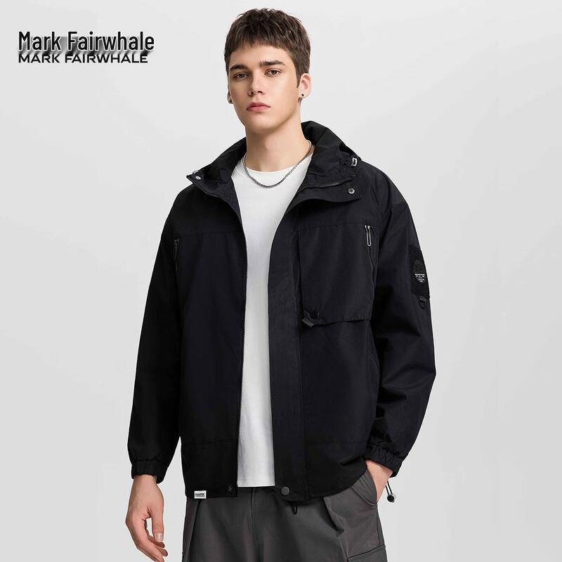 

Mark Fairwhale Men s Hooded Casual Jacket 3XL