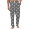 Men's Custom Pajama Pants with Pockets, Casual Long Sleep Pants for Home