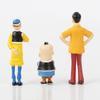 Master Whimsical Old Q Figure Set With Three Pvc Characters For Collectors And Fans