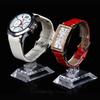 6 Stück Transparente Kunststoff-Uhrenablage, Armbandhalter für Herren und Damen, C-Ring-Halter, Theken-Fingerring-Display-Ständer Requisiten