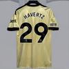 Mens Short Sleeve Football Jersey Premium Fan Edition Striped Design Arsenal Home Match Support