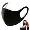 Sun Protection Face Mask for Men Women Spring Summer Black Earloop Mask Breathable Block Droplets Elastic Washable Face Mask