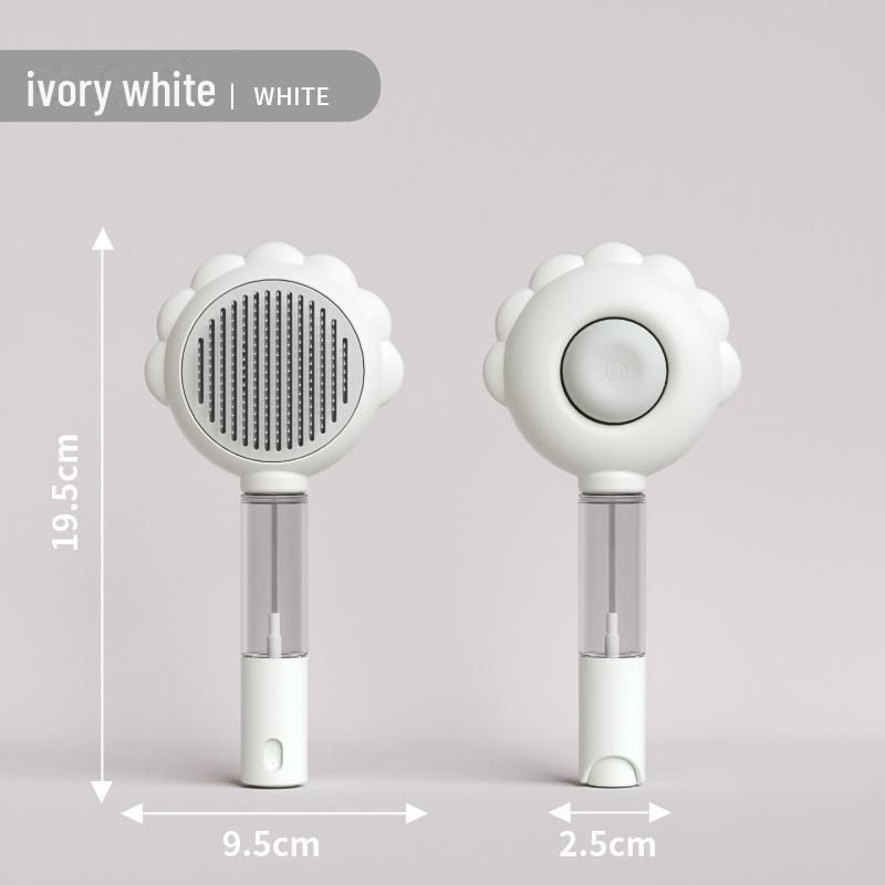 

Расческа-спрей для кошек и собак — удаляет выпавшую шерсть благодаря игольчатому дизайну зелёный