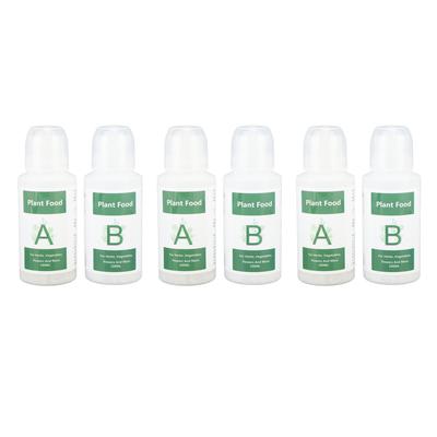 3 Set di fertilizzanti idroponici per piante, nutrienti idroponici per piante da interno, per verdure