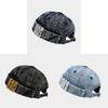 Vintage Wash Denim Cap With Sun Protection For Men And Women Spring Summer Fall Winter