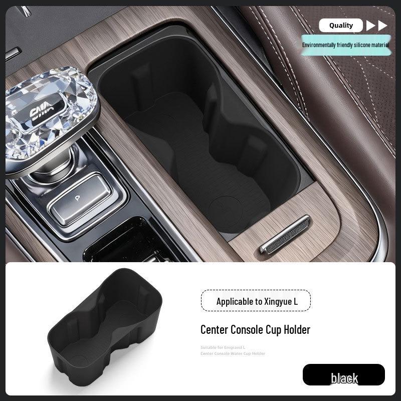 Geely Xingyue L Mittelkonsolen-Getränkehalter Silikonmatte - Passend für 26 Modelle, Innendekoration & Zubehör