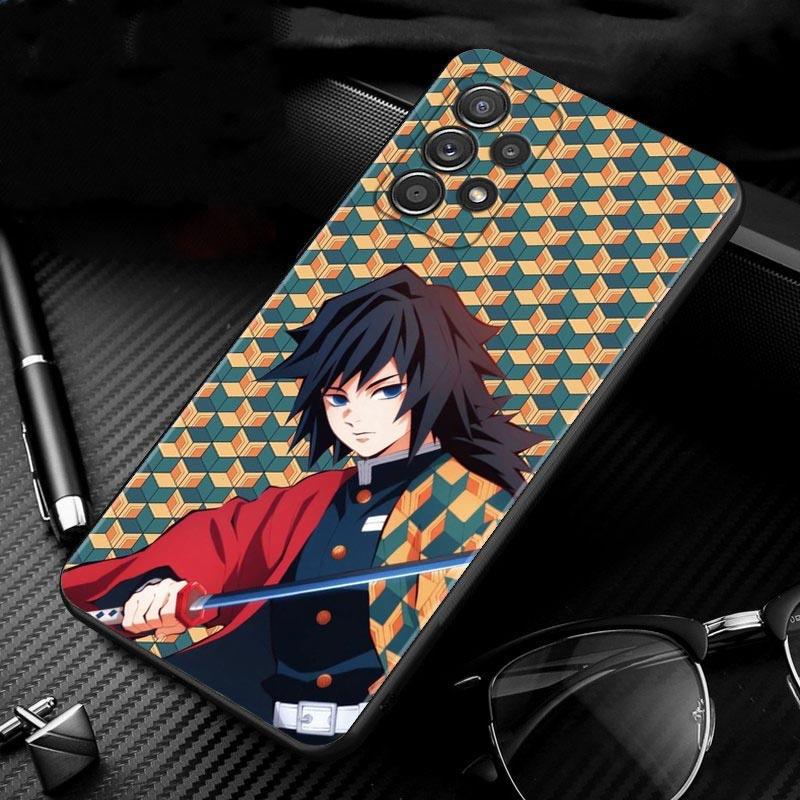 

Для Samsung Galaxy A51 A71 A41 A31 A11 A01 A72 A52 A42 A32 A22 A21s A02s A12 A02 силіконовий чохол оболонка мультфільм аніме лезо демона Samsung A31