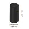 50Pcs PVC Heat Shrink Wine Bottle Caps 1.2" Wine Shrink Wrap Sleeve Cap Black