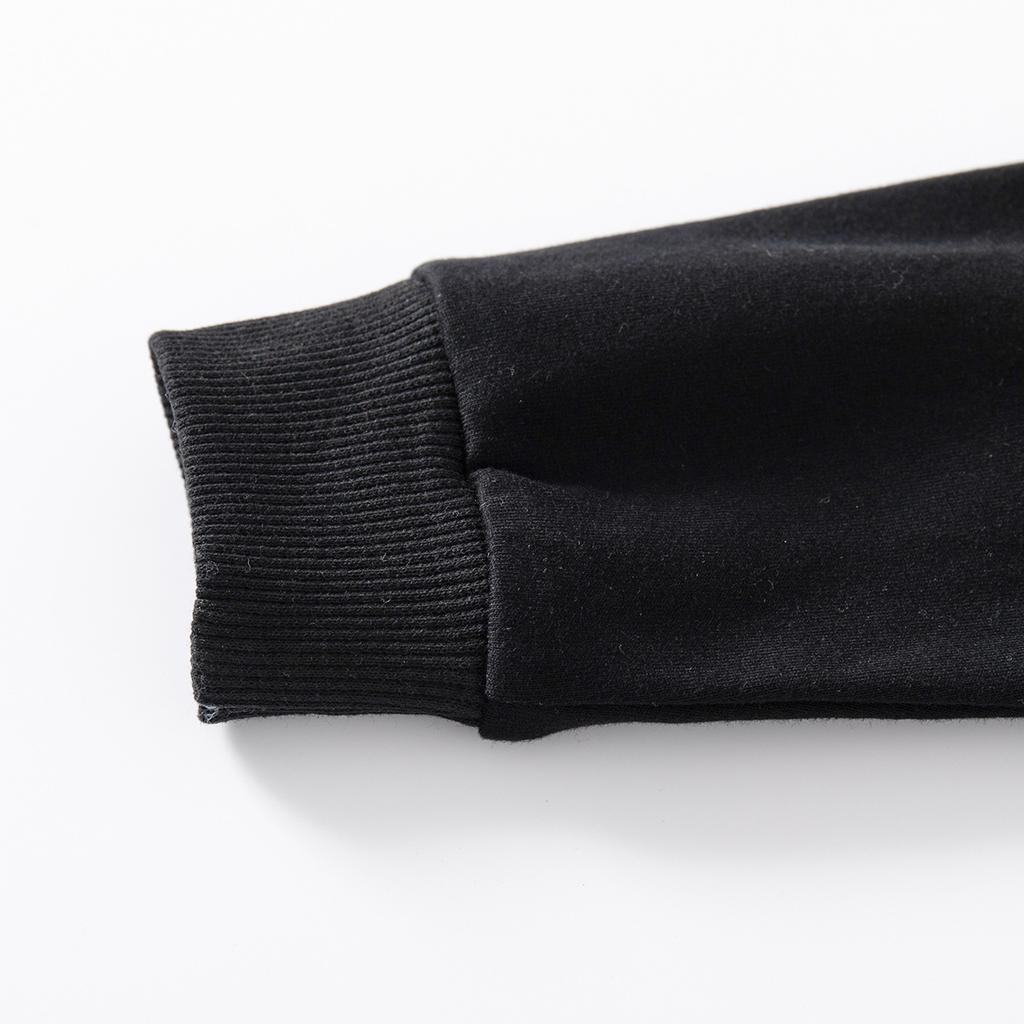 Spring new boys' fake two-piece sweater splicing fashion printing sweater medium and small children's pullover long-sleeved sweater