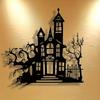 Arte de Parede de Fantasma de Halloween Decoração de Casa de Metal
