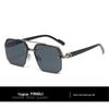 New 2025 Men's High-End Large Frame Stylish Sunglasses