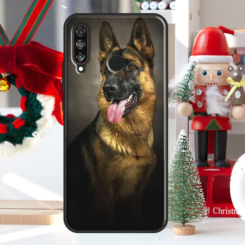 German Shepherd Dog For Huawei Nova 9 10 SE 11 Pro Y60 Y70 Y90 Y61 Y91 Y72 Y73 12i 11i 8i P20 P30 P40 Lite Case