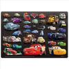 Tenyo Disney Cars Puzzle Antibacterial Coating with Storage Ages 4 and Up Children's Puzzle, Collectible! 60-Piece Children's DC-60-210, Cover,