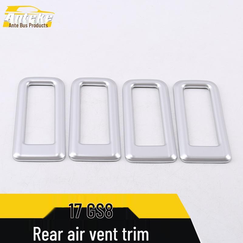 GS8 Rear Row & Third Row Air Outlet Decorative Frame for 17 Models