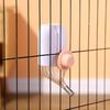 Plastic Water Feeder Bottle Hangings Dispenser Drinker Hamster Cat Dogs Drinking Stainless Steel Pipes Water Dispenser