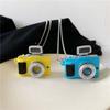 Couple Models Unisex Luminous Men Flash Camera Necklace Music Pendant Sweater Chain Fashion Jewelry
