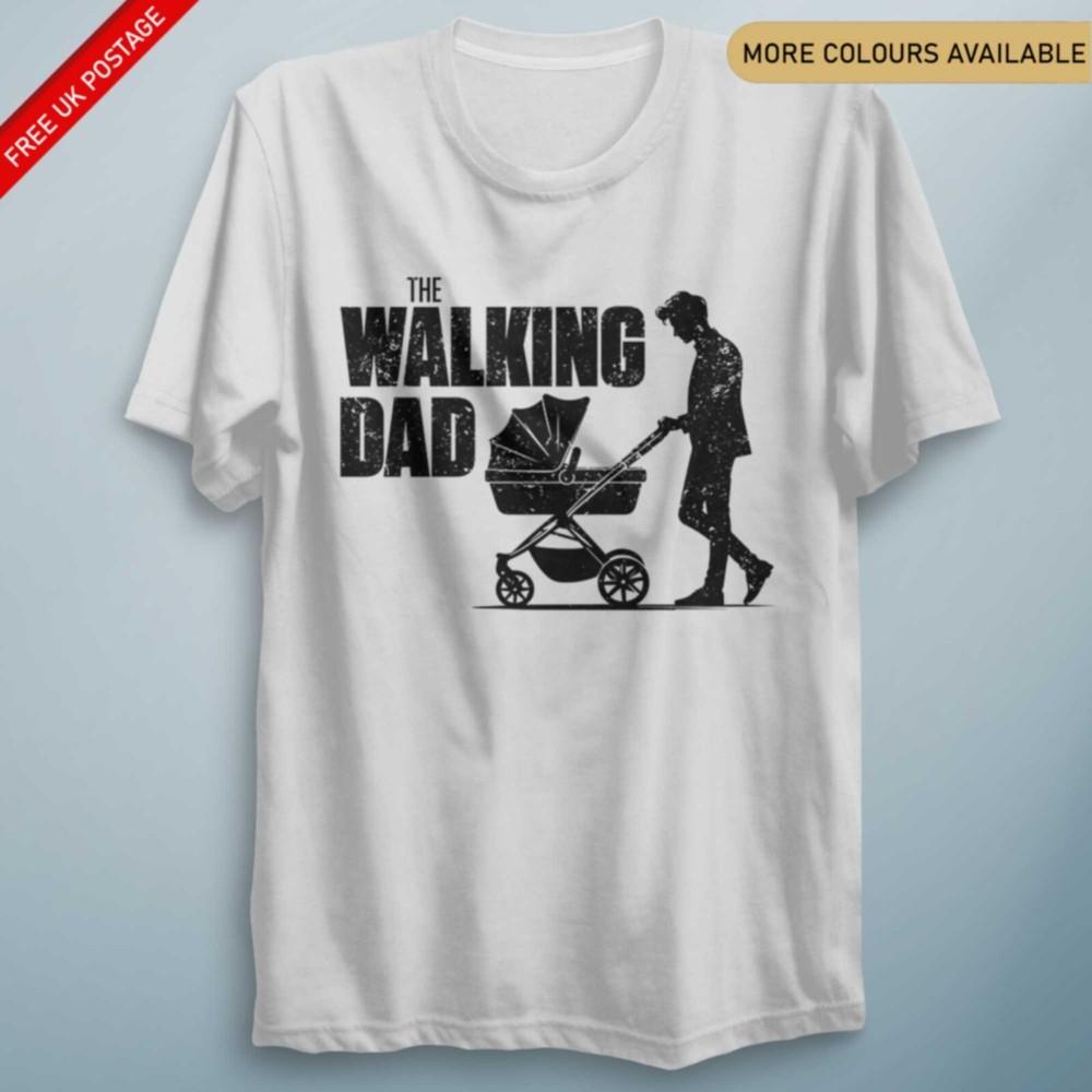 The Walking Dad Parody Father Son Fathers Day Unisexs TShirt Halloween Costume Tee