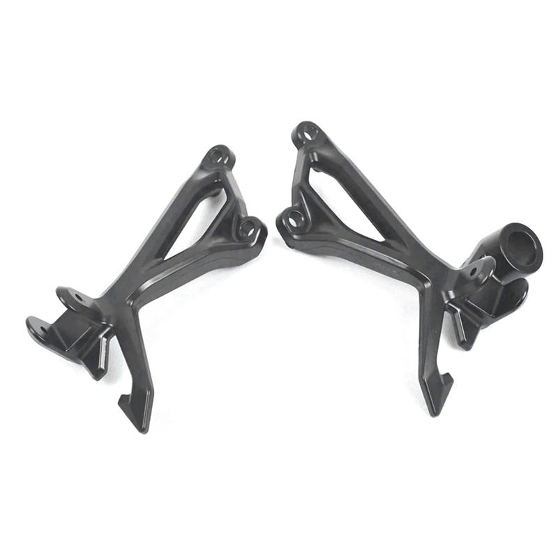 Precise Motorcycle Rear Pedal Support Footstool For Kawasaki Z900 ZR900 2017-2023 Black Left