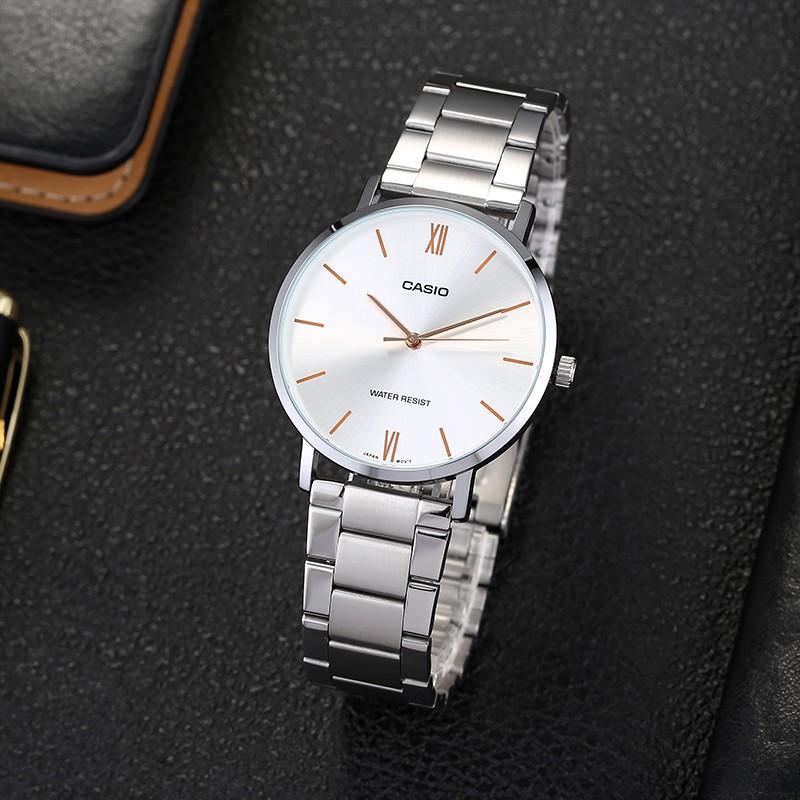 CASIO Men Standard Series White Watch MTP-VT01D-7B MTP-VT01D-7B