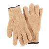 1Pair Cleaning Gloves Microfiber Coral Fleece Car Grooming Gloves Solid Five Finger Dust Removal Housework Absorbent Gloves