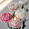 Cake Molds Silicone Lotus Candle Mold 3D Flower Resin Rose Candle Mold DIY Handmade Gypsum Craft Peony Candle Mold Candle Making