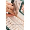 Multi-layer lockable jewelry box, jewelry storage box, princess children's jewelry box, ear jewelry drawer-type storage box