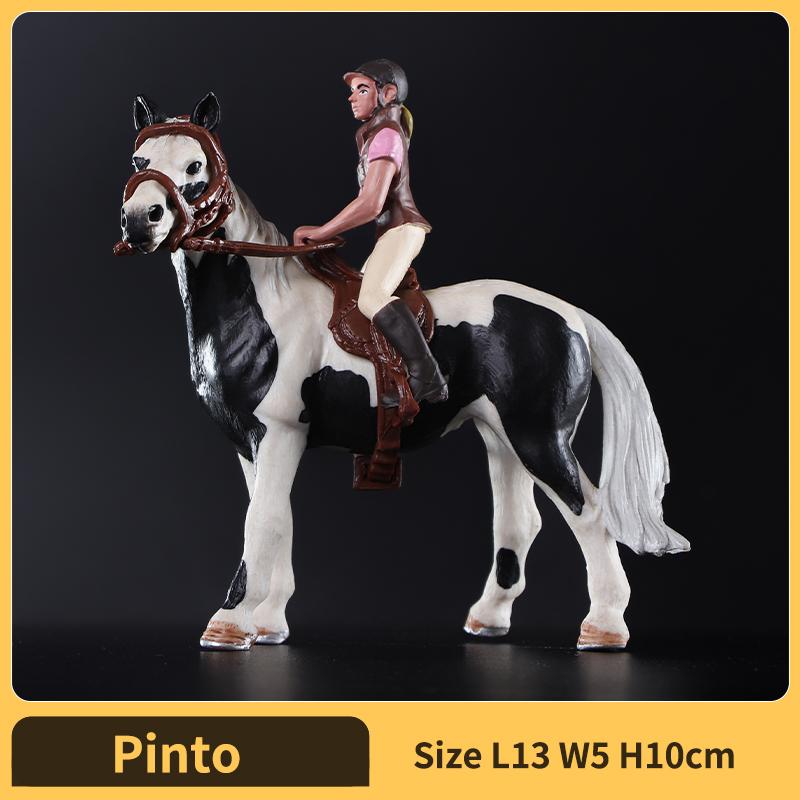 Realistic Wild Horse Action Figure Plaything - Collector-Worthy Animales Miniature Children-Friendly Perfect Present for Animal Lovers