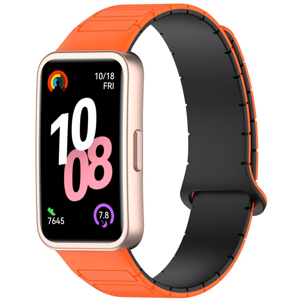 Magnetic Straps for Huawei Band 10 9 8 Strap Accessories Adjuseable Silicone Replacement Bracelet Correa Huawei Smart Band10 9 8