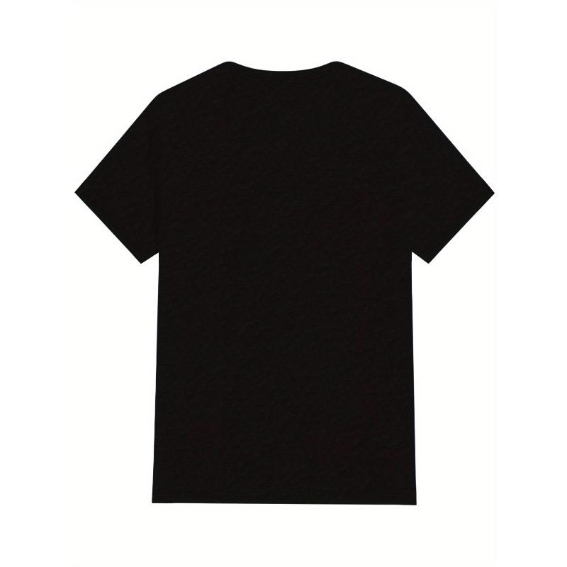 Humorous Short-Sleeve Summer Round Neck Casual T-Shirt for Men,Suitable for Outdoor Activities