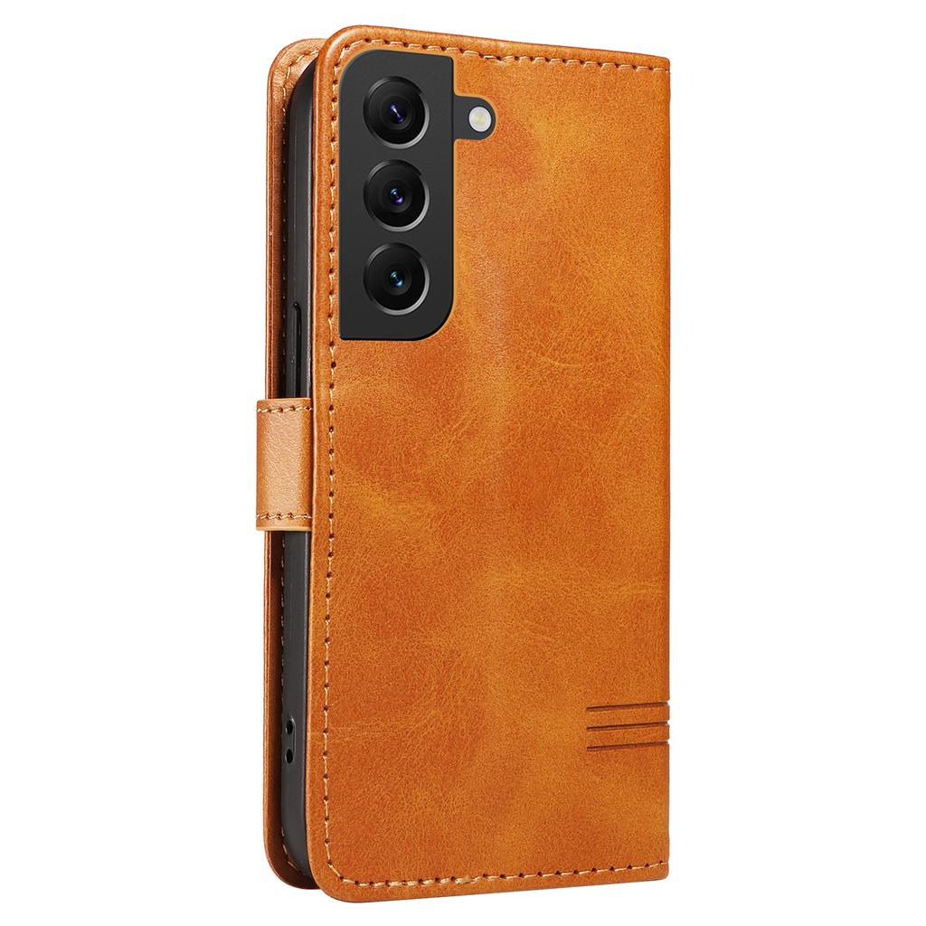 Pro Samsung Galaxy S21 FE 5G Pouzdro Ražba Vzory Peněženka Kožený Kryt na Telefon