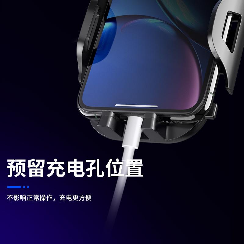 Universal Carbon Fiber Dashboard & Air Vent Phone Mount - Suction Cup Design for Cars