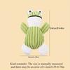 Frog Shaped Squeaky Dog Toys Plush Interactive Chew Toys for Small Medium Dogs To Relieve Boredom Dog Accessories