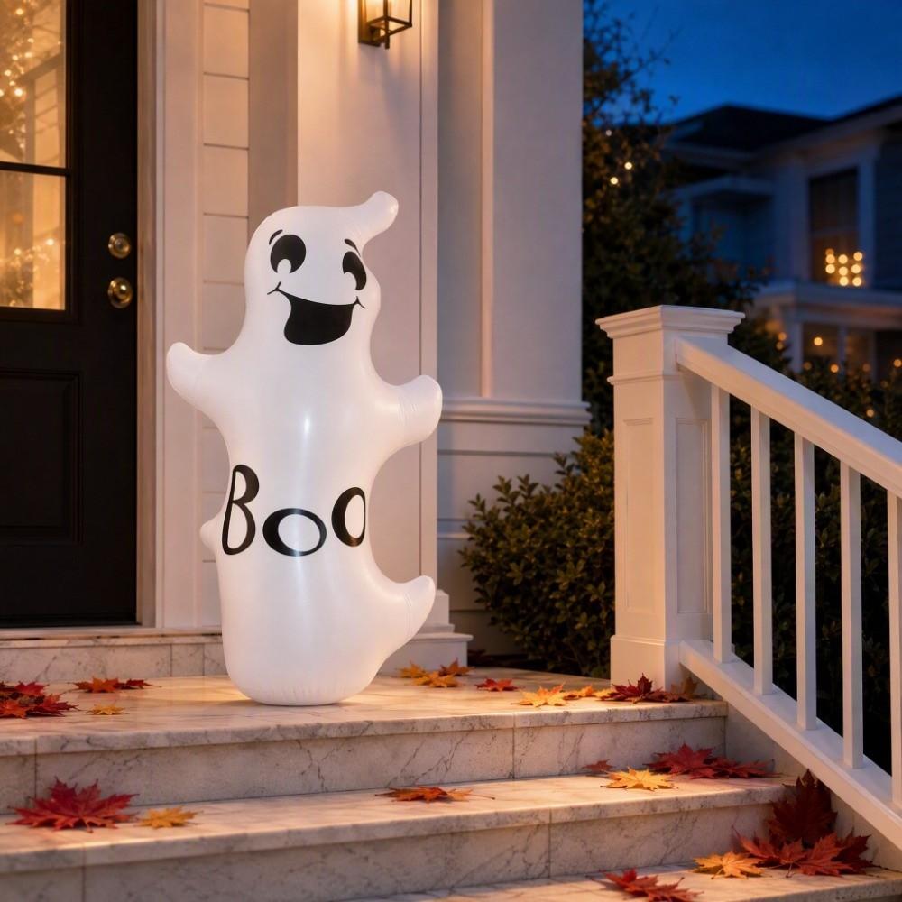 Pumpkin Ghost Stand Up Ghost Inflatable Model Convenient Halloween Balloons Door Room Decoration