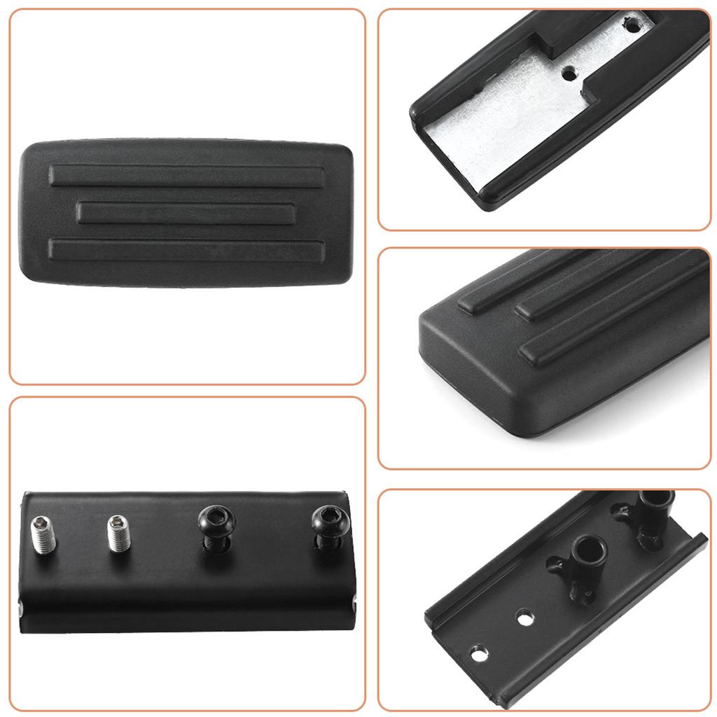 Replacement Accessories for Ryker 600 900 Brake Pedal Larger Brake Pedal Footboards Extended Brake Foot Rest Peg Pedal