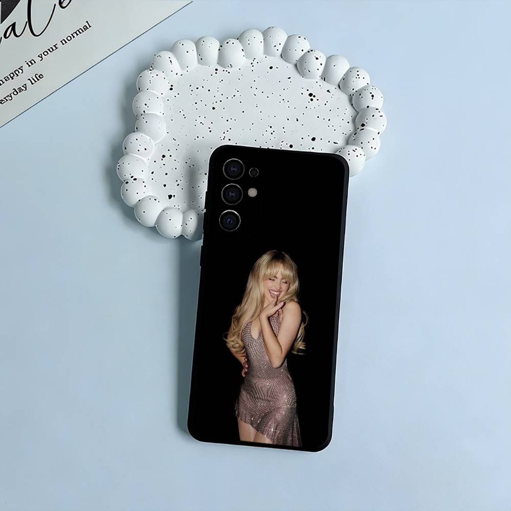 Pop singer-S-Sabrina -C-Carpenter Phone Case For Samsung S25,S24,S21,S22,S23,S30,Ultra,S20,Plus,Fe,Lite,Black Soft Silicone